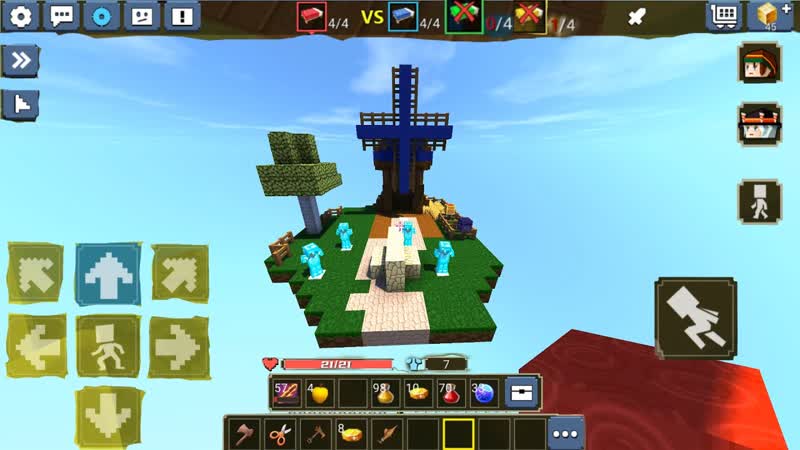 MINECRAFT, BUT ITS BLOCKMAN GO Bed