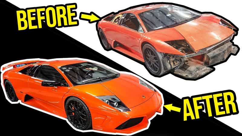 Rebuilding A Broken Fast Furious Lamborghini Murcielago Movie Car In 10