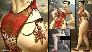 Chun Li in Chinese dress is awesome 🤤