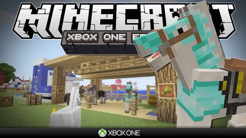 Minecraft Xbox, BABY HORSES GOLDEN APPLES,