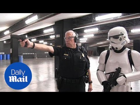 Watch this Stormtrooper try joining the Fort Worth Police force Daily