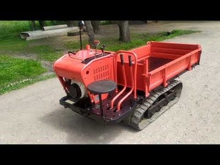 Гусеничный мини самосвал Yanmar