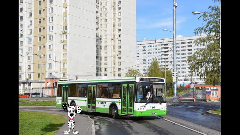 Поездка на автобусе 040523 Маршрут 859