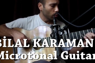 Bilal Karaman - Microtonal Guitar - Hey Onbeşli