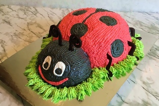 Торт“Божья Коровка“/Ladybug Cake/Кремовый Торт/З-D Торт/Пошаговый Рецепт/Авторский Рец ...