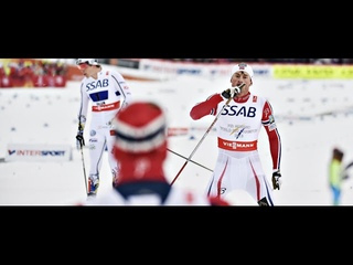 Победный финиш Нортуга в эстафете - VM Falun 2015