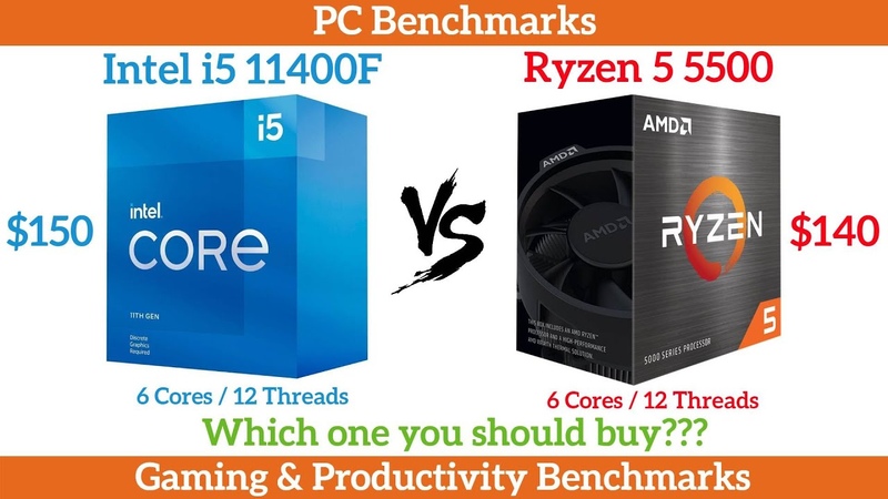 Ryzen 5500 vs i5 11400f. Ryzen 5500 vs i5 11400f