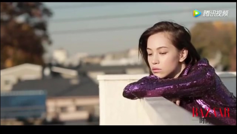 Backstage Video of Kiko Mizuhara for Harpers Bazaar