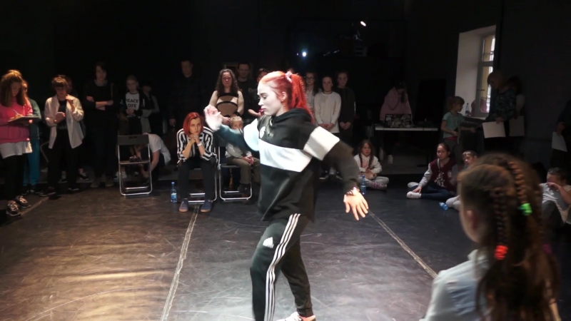 HOME BATTLE POPPING 1 X1 1, 2 FIN Сабина(win) vs Гром(win) vs Настя