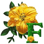 желтый цветок алфавит, image #6