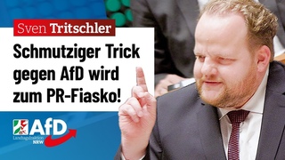 Schmutziger Trick gegen AfD wird zum PR-Fiasko! – Sven Tritschler (AfD)