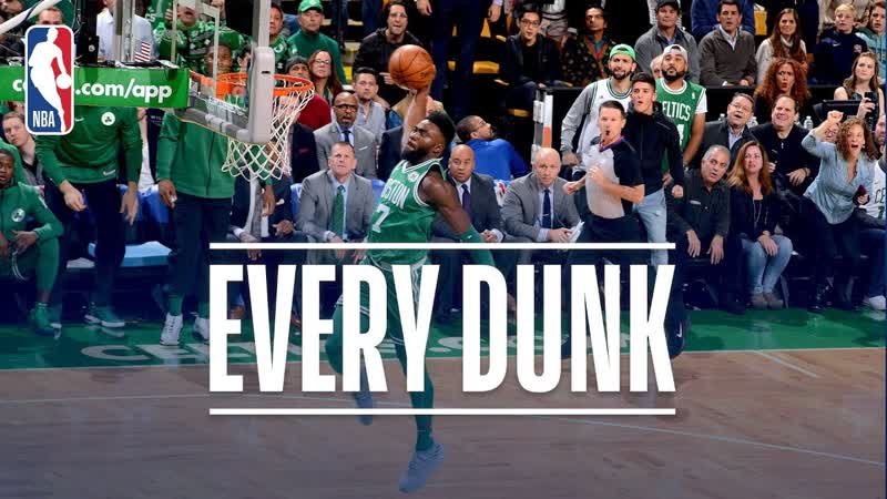 Jaylen Brown, Andre Iguodala and Every Dunk From Thursday Night, November 16,
