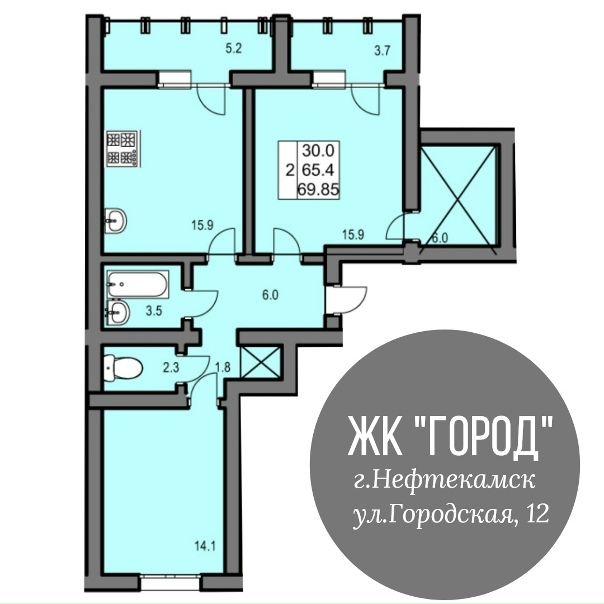 Выберите свою квартиру в ЖК "Город" по адресу...