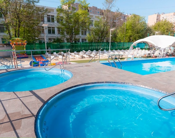 Карибия аквапарк бассейн на улице Карибия аквапарк бассейн на улице