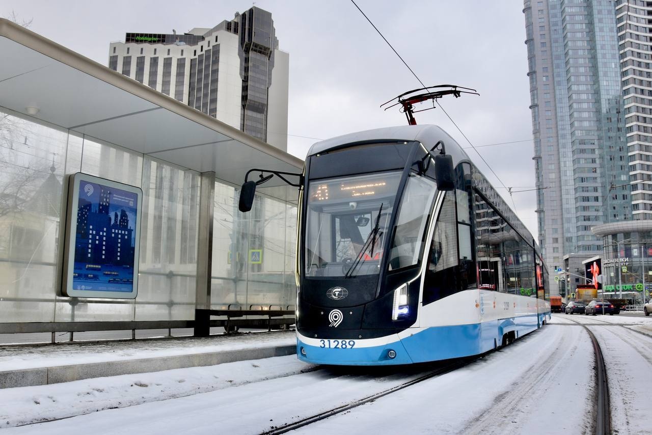 ДЕПТРАНС: С 22 ФЕВРАЛЯ ЗАРАБОТАЕТ ТРАМВАЙНАЯ ПЛАТФОРМА ВОЗЛЕ СТАНЦИЙ МЕТРО "СОКОЛЬНИКИ" Это картинка
