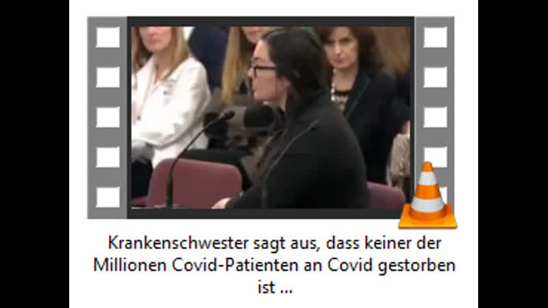Krankenschwester sagt aus, dass keiner der Millionen Covid Patienten an Covid gestorben
