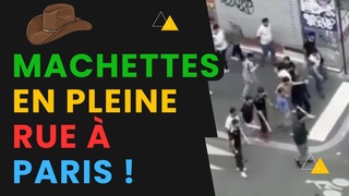 Scne De Chaos  Paris : Des Migrants Arms Sment La Terreur !