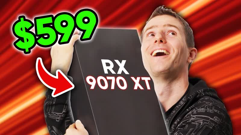 AMD Out Here Saving Gaming RX 9070 and 9070 XT