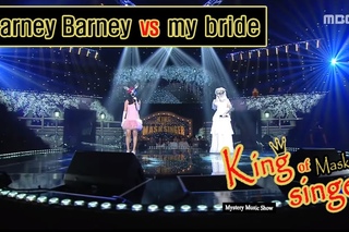 [King of masked singer] 복면가왕 - ’Barney Barney’ vs ’my bride’ 1round - Lonely 20160529