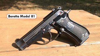 Shooting the Beretta Model 81 pistol in .32 ACP!