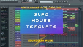 Soundclan - Arcada (Instrumental Mix) (Slap House Template) FL Studio Template
