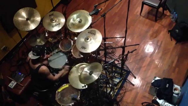 Intricated Drum Recording Session